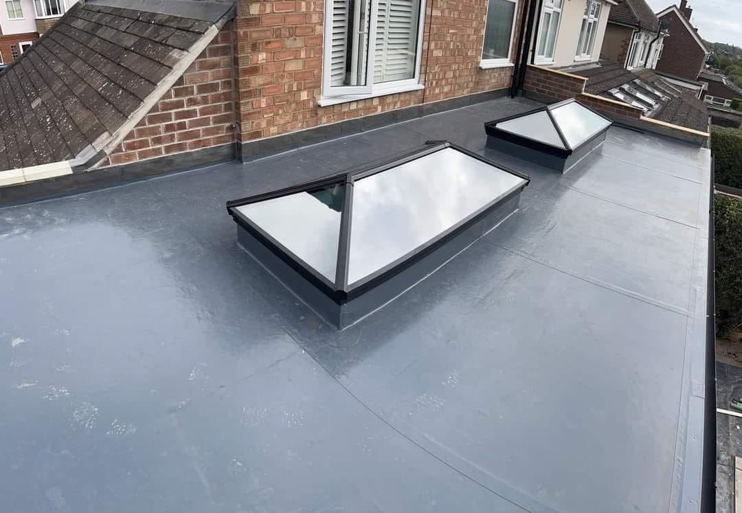 flat roof installation