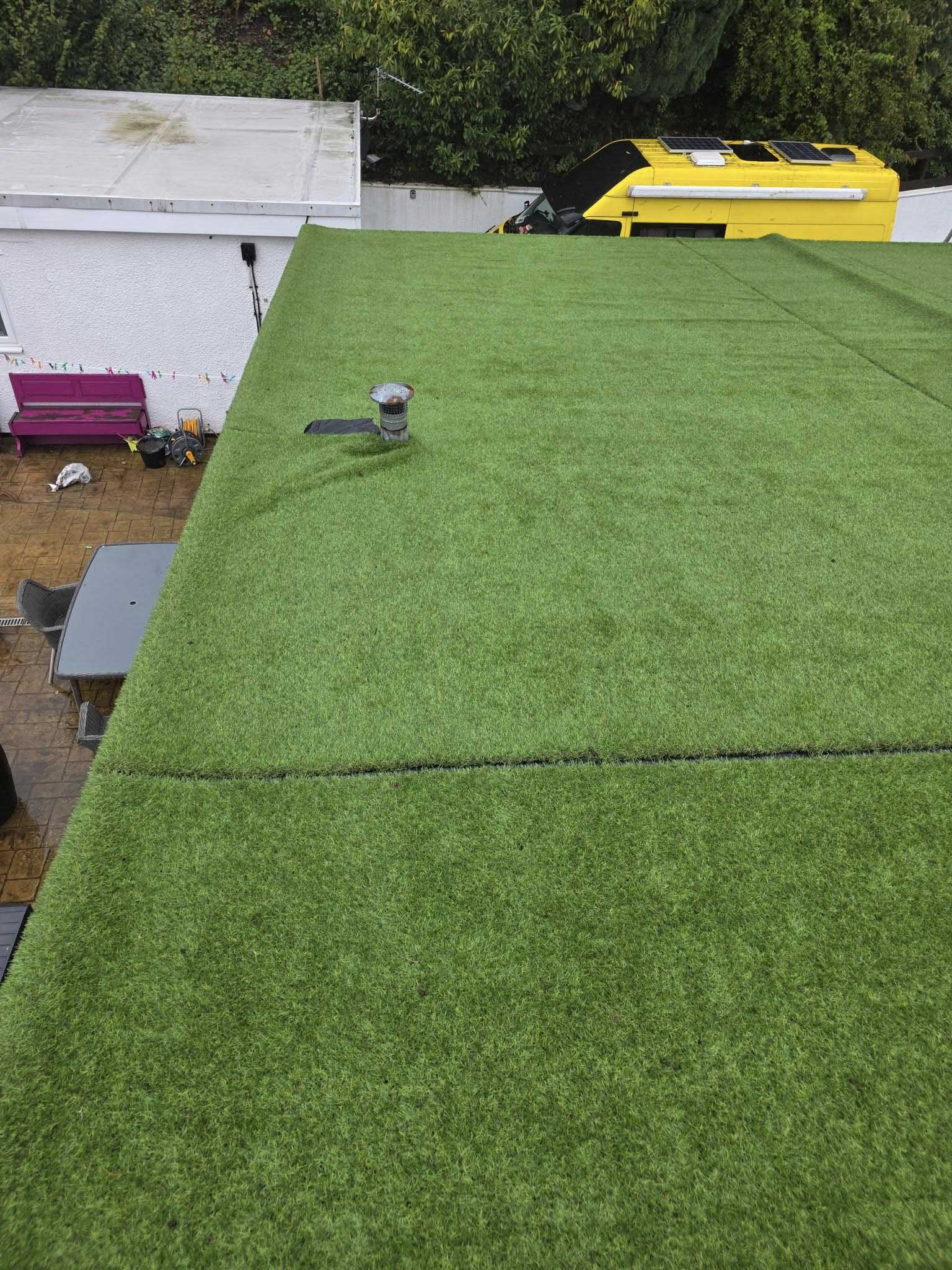 flat roof installation